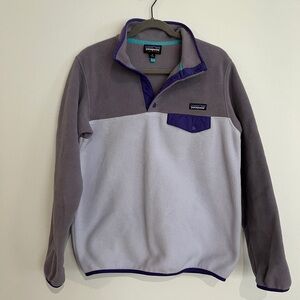 Patagonia Purple Fleece Pullover Women’s Medium